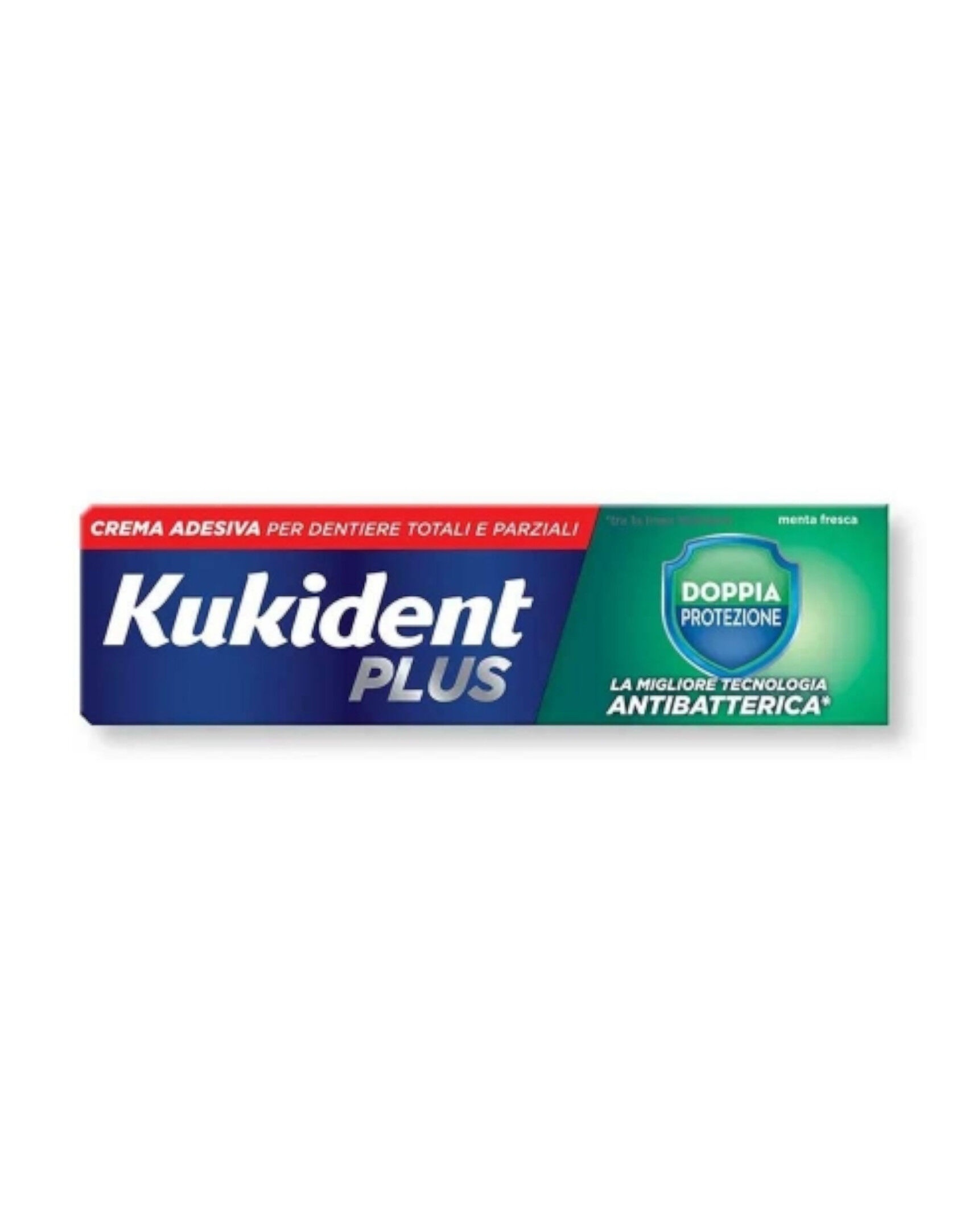 Kukident Plus Doppia Protezione Antibatterica 40g