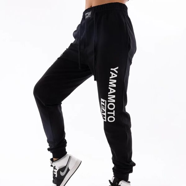 yamamoto outfit woman sweat pants yamamoto® team colore: nero 