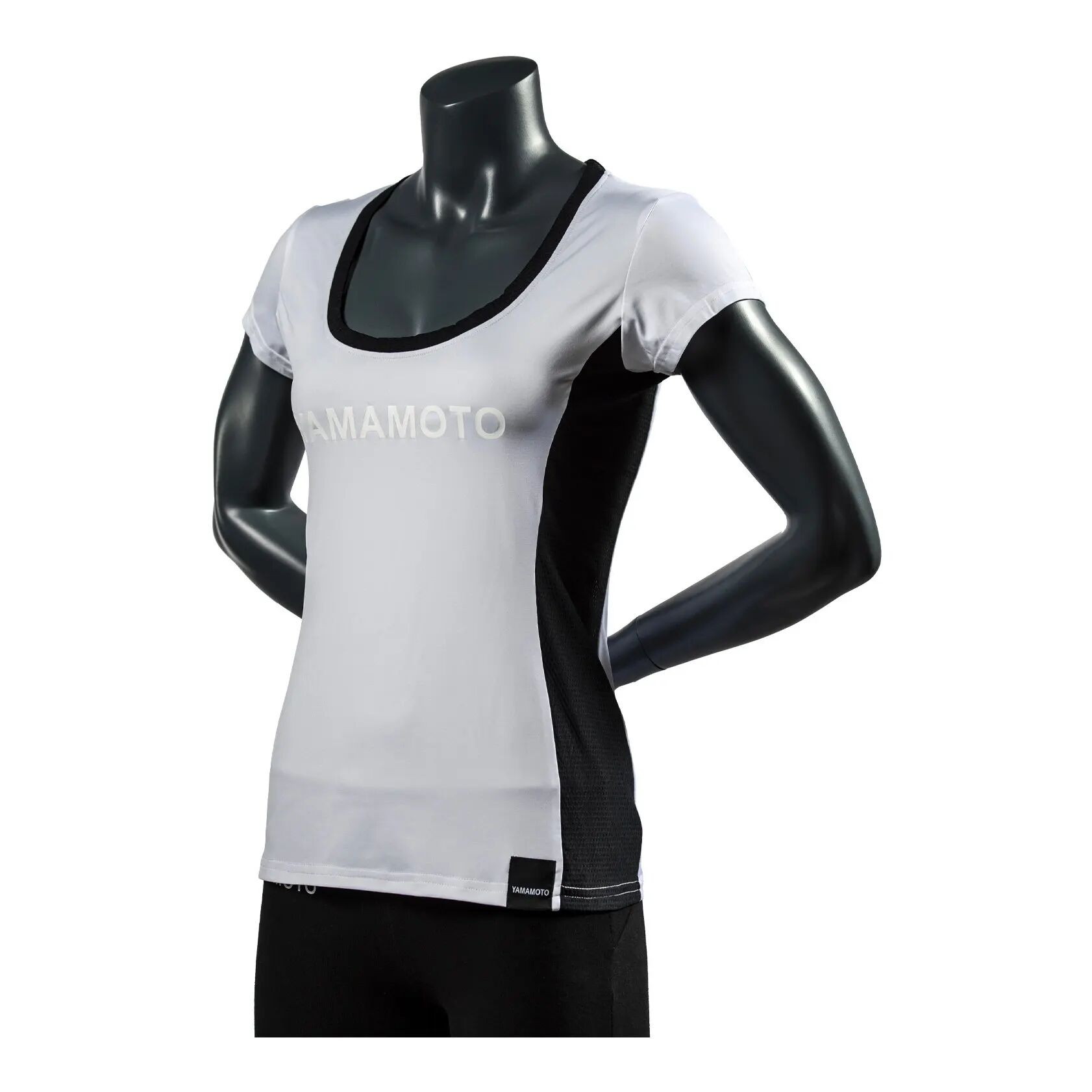 YAMAMOTO OUTFIT Lady Tech T-Shirt Colore: Bianco 