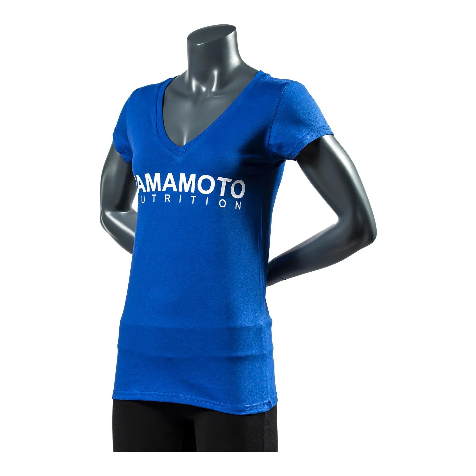 YAMAMOTO OUTFIT Lady T-Shirt V 145 OE Colore: Blu 