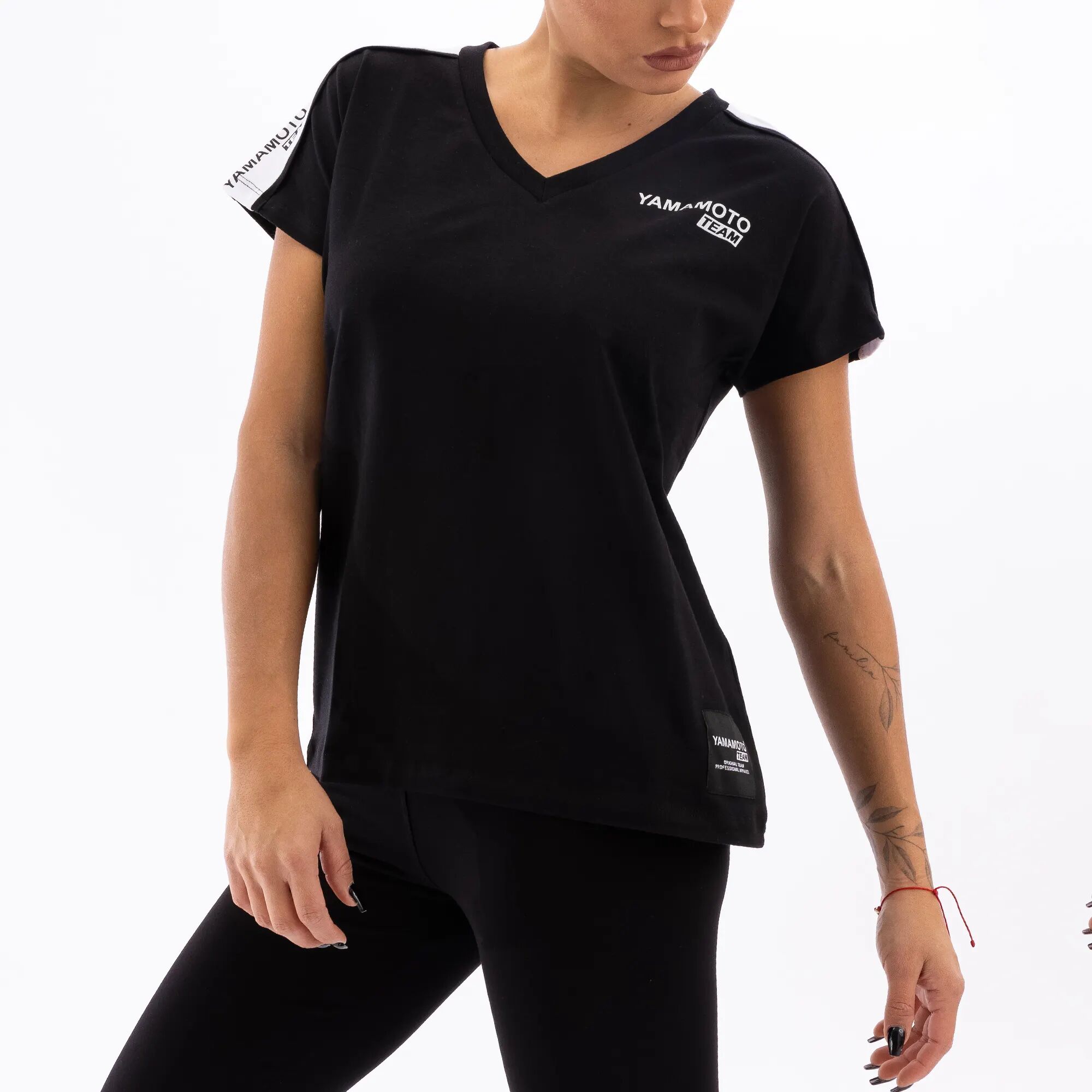 YAMAMOTO OUTFIT Woman T-shirt Yamamoto® Team Colore: Nero 