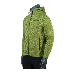 ALPHAZER OUTFIT Felpa Melange Uomo Colore: Verde 