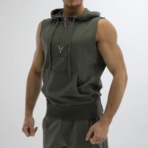 YAMAMOTO OUTFIT Sweatshirt Sleeveless Colore: Grigio 