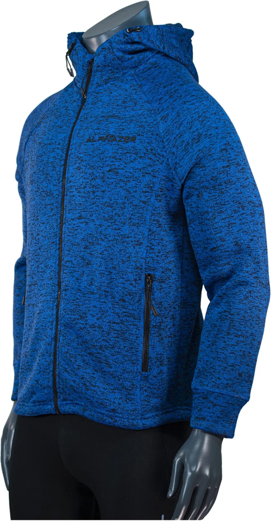 ALPHAZER OUTFIT Felpa Melange Uomo Colore: Blu 