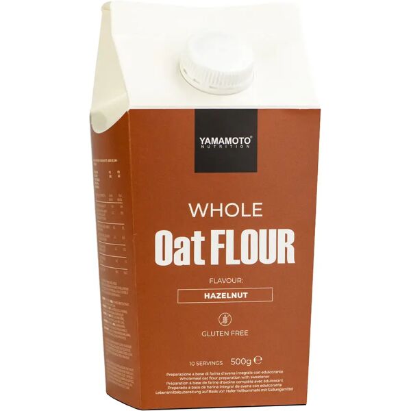 yamamoto nutrition whole oat flour hazelnut flavour 500 grammi 