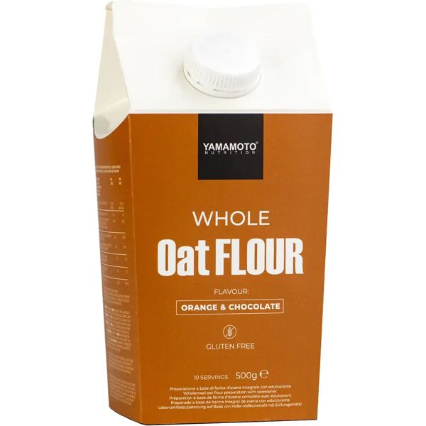 yamamoto nutrition whole oat flour orange & chocolate flavour 500 grammi 