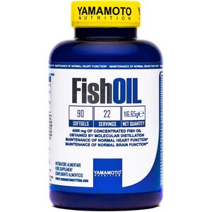 YAMAMOTO NUTRITION Fish OIL Molecular distillation 90 softgels 