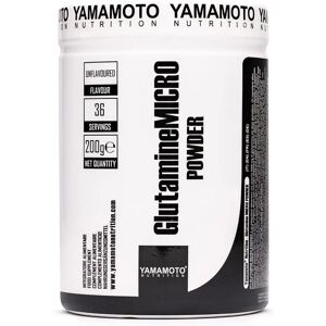 YAMAMOTO NUTRITION GlutamineMICRO POWDER MCU-20® Cambridge Assured™ 200 grammi 