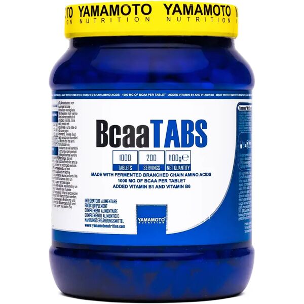 yamamoto nutrition bcaa tabs 1000 compresse 