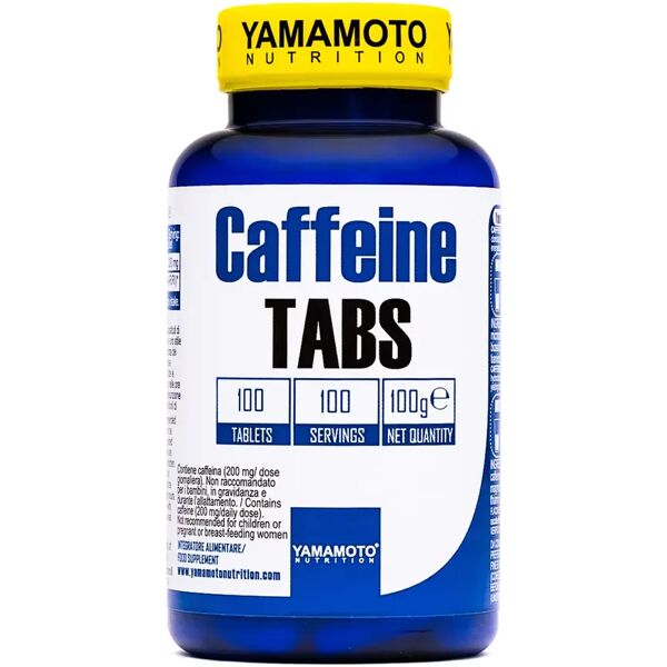 yamamoto nutrition caffeine tabs 100 compresse 