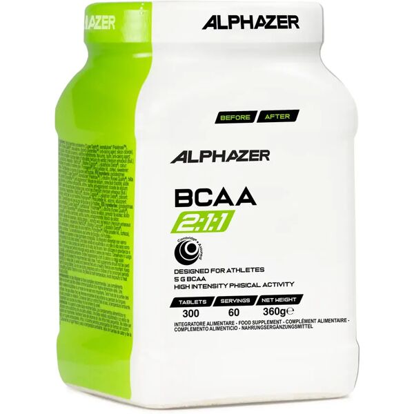 alphazer bcaa 2:1:1 cambridge assured™ 300 compresse 