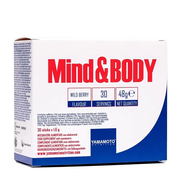yamamoto nutrition mind&body 30 stick da 1 6 grammi 