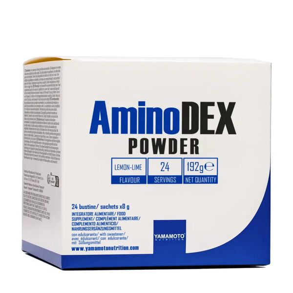 yamamoto nutrition aminodex powder ajinomoto® ajipure® 24 buste da 8 grammi 