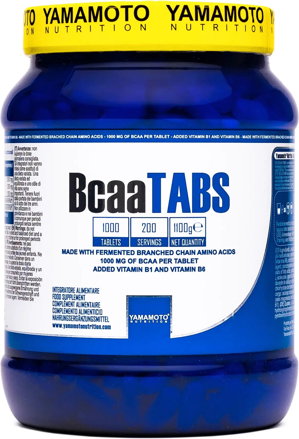 yamamoto nutrition bcaa tabs 1000 compresse 