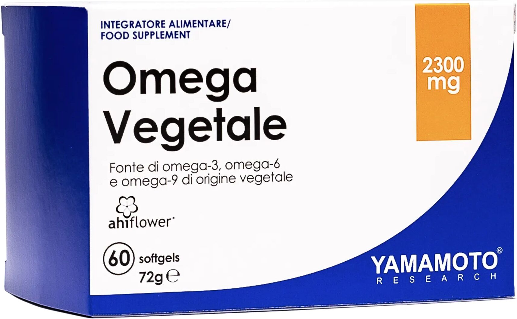 yamamoto research omega vegetale ahiflower® 60 softgels 