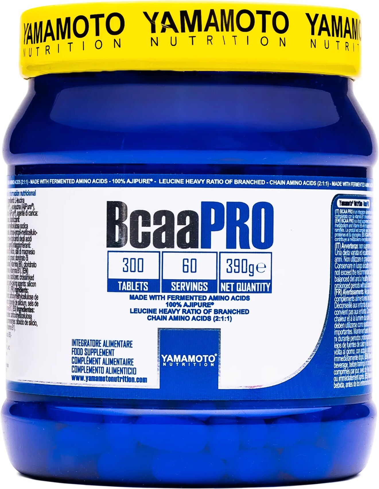 yamamoto nutrition bcaa pro ajinomoto® ajipure® 300 compresse 