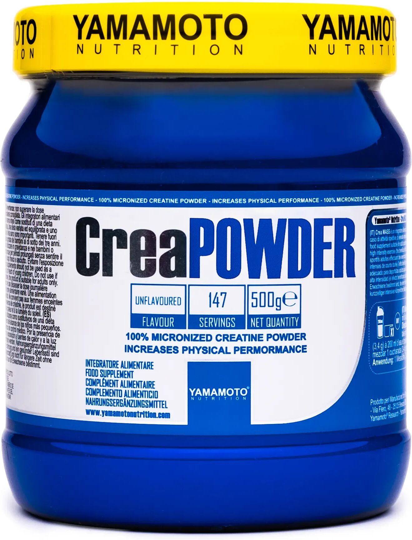 yamamoto nutrition creapowder 500 grammi 