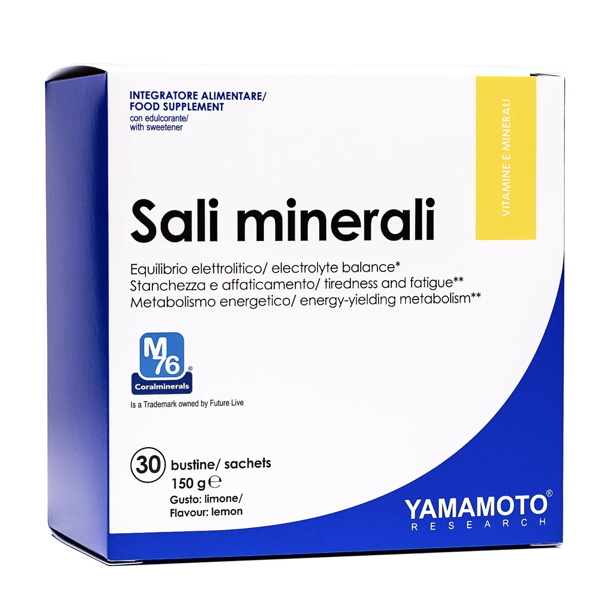 yamamoto research sali minerali 30 bustine da 5 g 