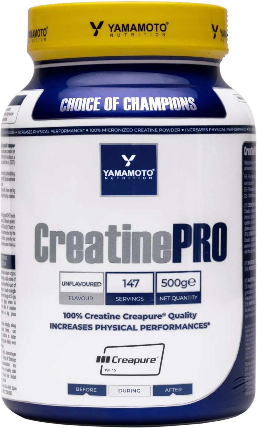 YAMAMOTO NUTRITION CreatinePRO Creapure® 500 grammi 