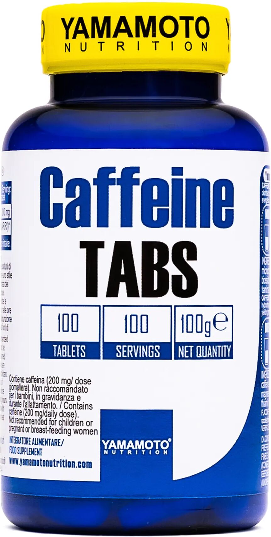 YAMAMOTO NUTRITION Caffeine TABS 100 compresse 