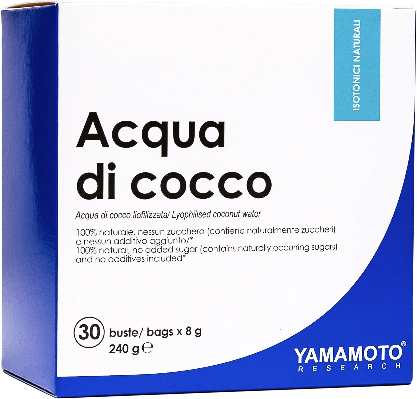 YAMAMOTO RESEARCH Acqua di Cocco 30 buste da 8 grammi 