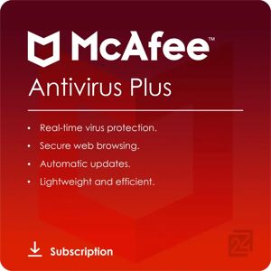McAfee Antivirus Plus 2024 1 Dispositivo 1 Anno