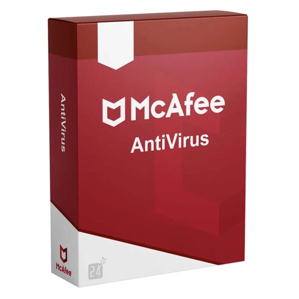 mcafee antivirus plus 5 dispositivi / 1 anno