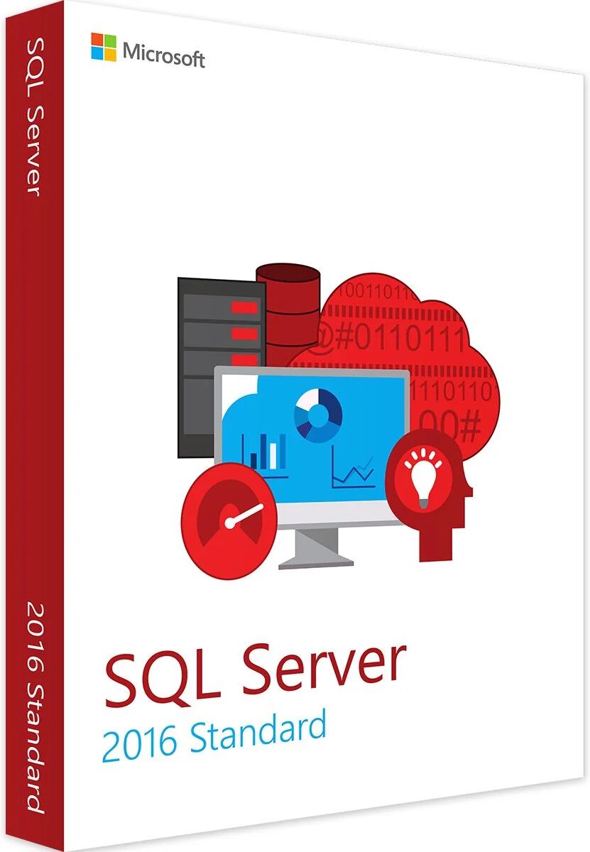 microsoft sql server 2016 standard - 2 edizione core