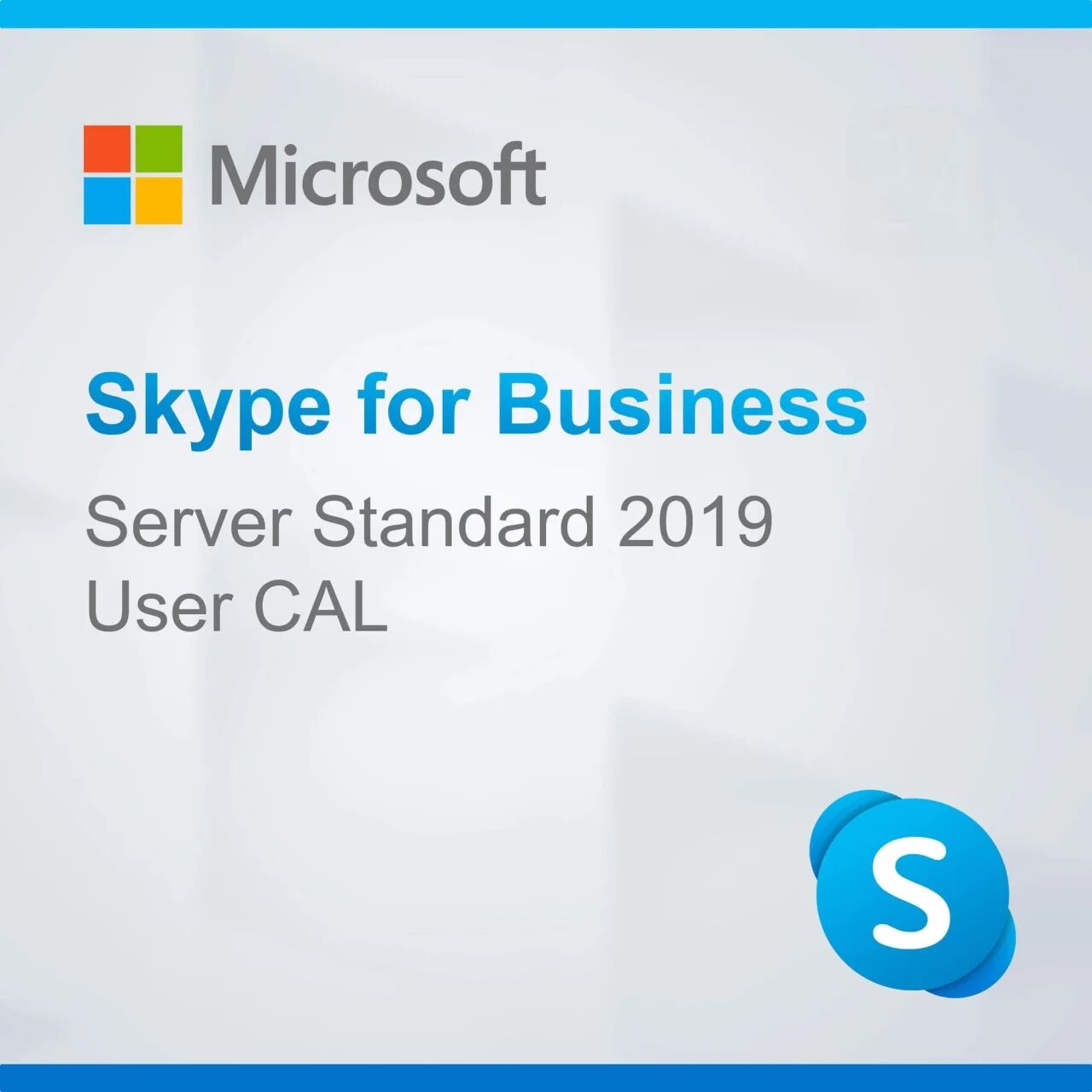 Microsoft Skype for Business Server Standard 2019 User CAL