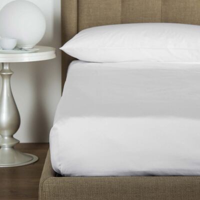 Frette Lenzuola Sotto Piane 1000 TC Bianco Matrimoniale Frette Lenzuola Sotto Piane 1000 TC Bianco Matrimoniale