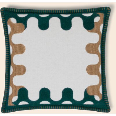 Frette Modernism Cuscino Decorativo 002 Pine Forest/Tan Euro50 Frette Modernism Cuscino Decorativo 002 Pine Forest/Tan Euro50