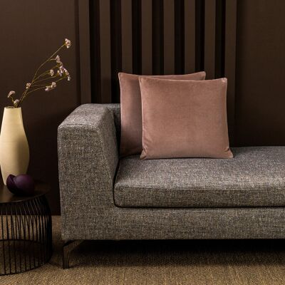 Frette Luxury Cashmere Velvet Cuscino Decorativo Dusty Mauve Quadrato50 Frette Luxury Cashmere Velvet Cuscino Decorativo Dusty Mauve Quadrato50
