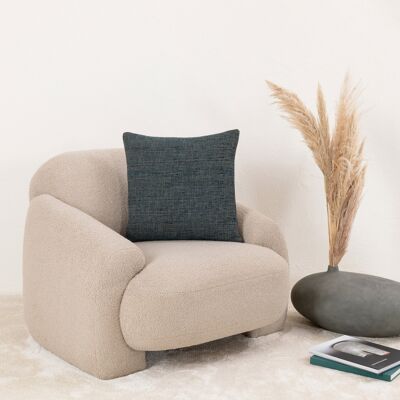 Frette String Cuscino Decorativo Deep Teal Quadrato 65 Frette String Cuscino Decorativo Deep Teal Quadrato 65