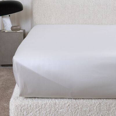 Frette Lenzuolo Sotto 1000 TC Moonstone Matrimoniale Frette Lenzuolo Sotto 1000 TC Moonstone Matrimoniale