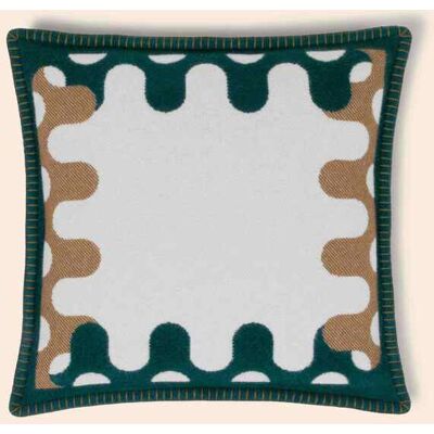 Frette Deco Cuscino Decorativo 005 Pine Forest/Tan Euro50 Frette Deco Cuscino Decorativo 005 Pine Forest/Tan Euro50