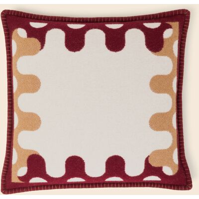 Frette Modernism Cuscino Decorativo 002 Burgundy/Tan Euro50 Frette Modernism Cuscino Decorativo 002 Burgundy/Tan Euro50