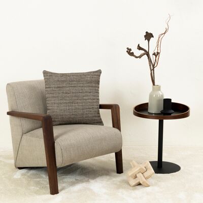 Frette String Cuscino Decorativo Dark Brown Quadrato 50 Frette String Cuscino Decorativo Dark Brown Quadrato 50