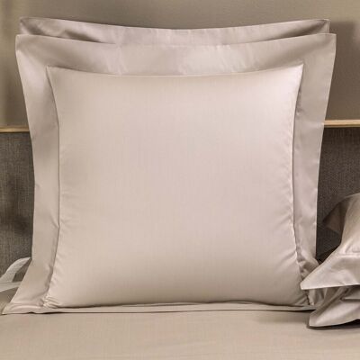 Frette Naturalismo Federa Quadrata Ecru Euro Frette Naturalismo Federa Quadrata Ecru Euro