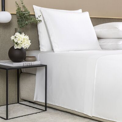 Frette Portrait Completo Letto Bianco/Bianco Matrimoniale Frette Portrait Completo Letto Bianco/Bianco Matrimoniale