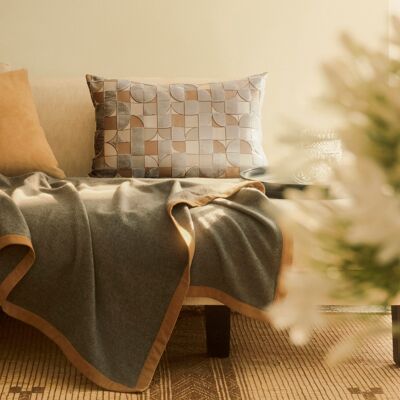 Frette Avant Garde Cuscino Decorativo Beige/Oro Boudoir Frette Avant Garde Cuscino Decorativo Beige/Oro Boudoir