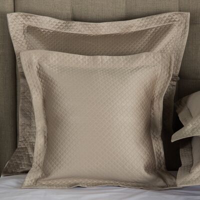 Frette Kaki Federa Quadrata - Federa da Letto Frette Kaki Federa Quadrata - Federa da Letto