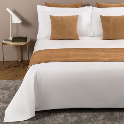 Frette Luxury Suede Runner Camel Misura Unica Frette Luxury Suede Runner Camel Misura Unica