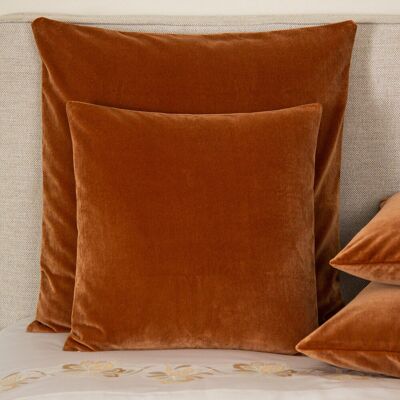 Frette Luxury Cashmere Velvet Cuscino Decorativo Copper Quadrato65 Frette Luxury Cashmere Velvet Cuscino Decorativo Copper Quadrato65