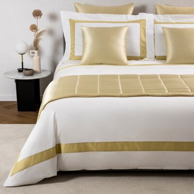 Frette Links Runner in Seta - Runner di Lusso in Seta Geometrica Frette Links Runner in Seta - Runner di Lusso in Seta Geometrica