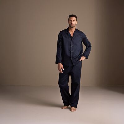 Frette Suite Sateen Pigiama Blue/Burgundy S Frette Suite Sateen Pigiama Blue/Burgundy S