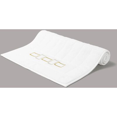 Frette Bold Bicolor Embroidery Tappeto Savage Beige/Olive Tappeto Frette Bold Bicolor Embroidery Tappeto Savage Beige/Olive Tappeto