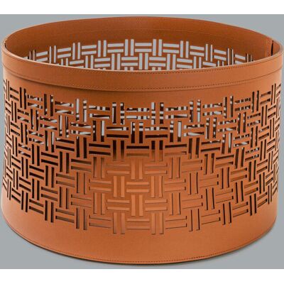 Frette Basket Weave Gift Cesto Cognac Misura Unica Frette Basket Weave Gift Cesto Cognac Misura Unica