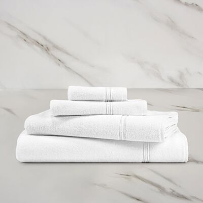 Frette Classic Asciugamano Bianco/Bianco Asciugamano Frette Classic Asciugamano Bianco/Bianco Asciugamano