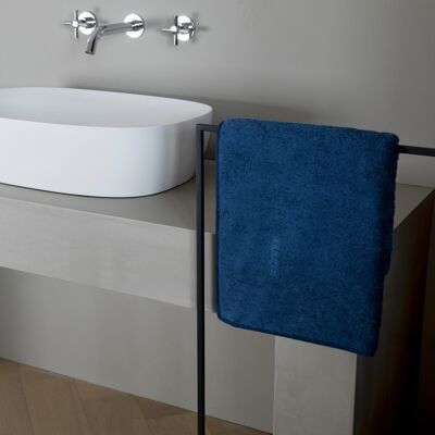 Frette Unito Asciugamano Indigo Blue Asciugamano Frette Unito Asciugamano Indigo Blue Asciugamano