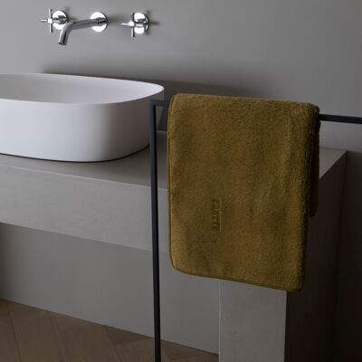 Frette Unito Asciugamano Olive Asciugamano Frette Unito Asciugamano Olive Asciugamano